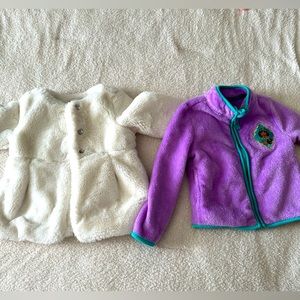 Toddler girl jackets 2 pieces (2T)